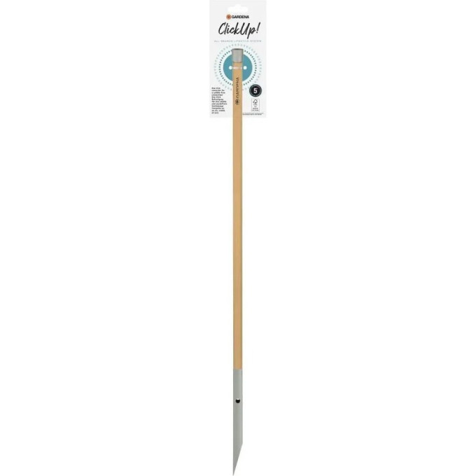Ручка деревянная GARDENA CLICKUP! FSC® 117 см 11300-20.000.00